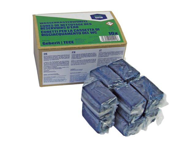 Cubes de nettoyage des réservoirs d'eau