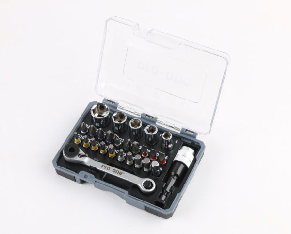 Bits-Box, 27-tlg. mit mini Ratsche