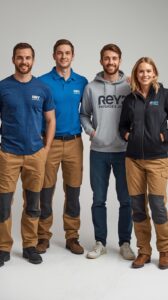 Polo brodé individuellement